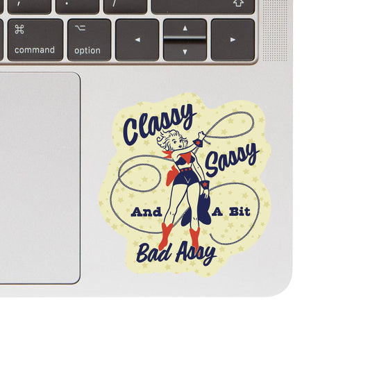 Sassy Swear Cowgirl Western High Quality Vinyl Sticker