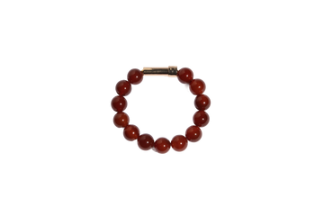 Wish Capsule Bracelet: Carnelian 10mm