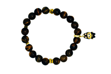 Labubu Sparkles: Tiger's Eye 8mm