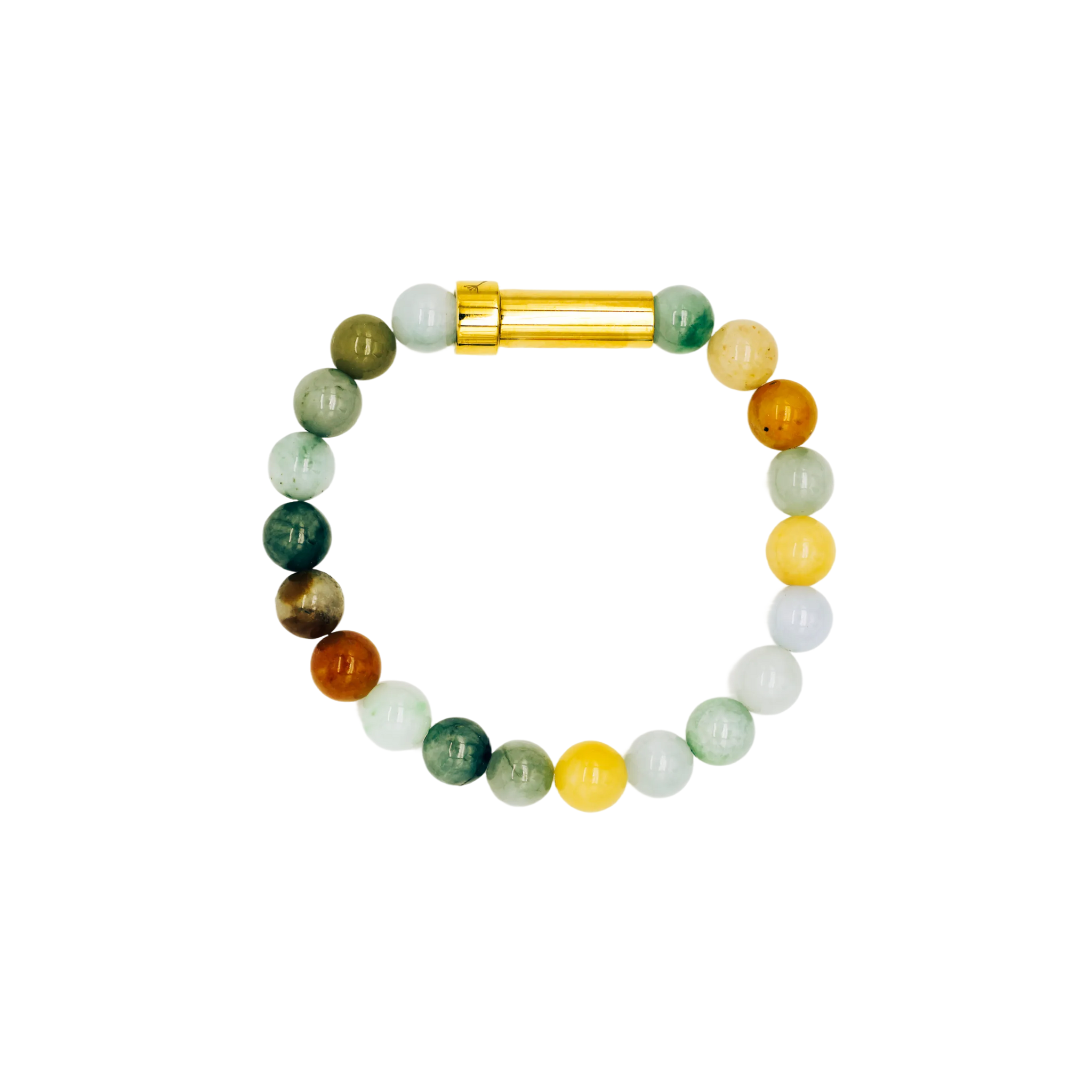 Wish Capsule Bracelet: Burmese Jade 8mm