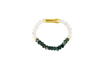 Double Happiness: Wish Capsule Labradorite + Moonstone