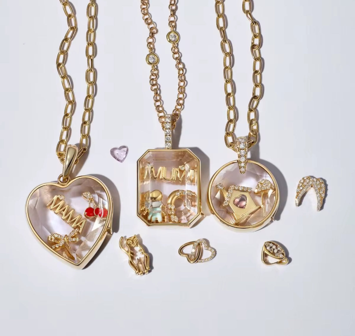 Lock in Luck Necklace - CIRCLE Shape