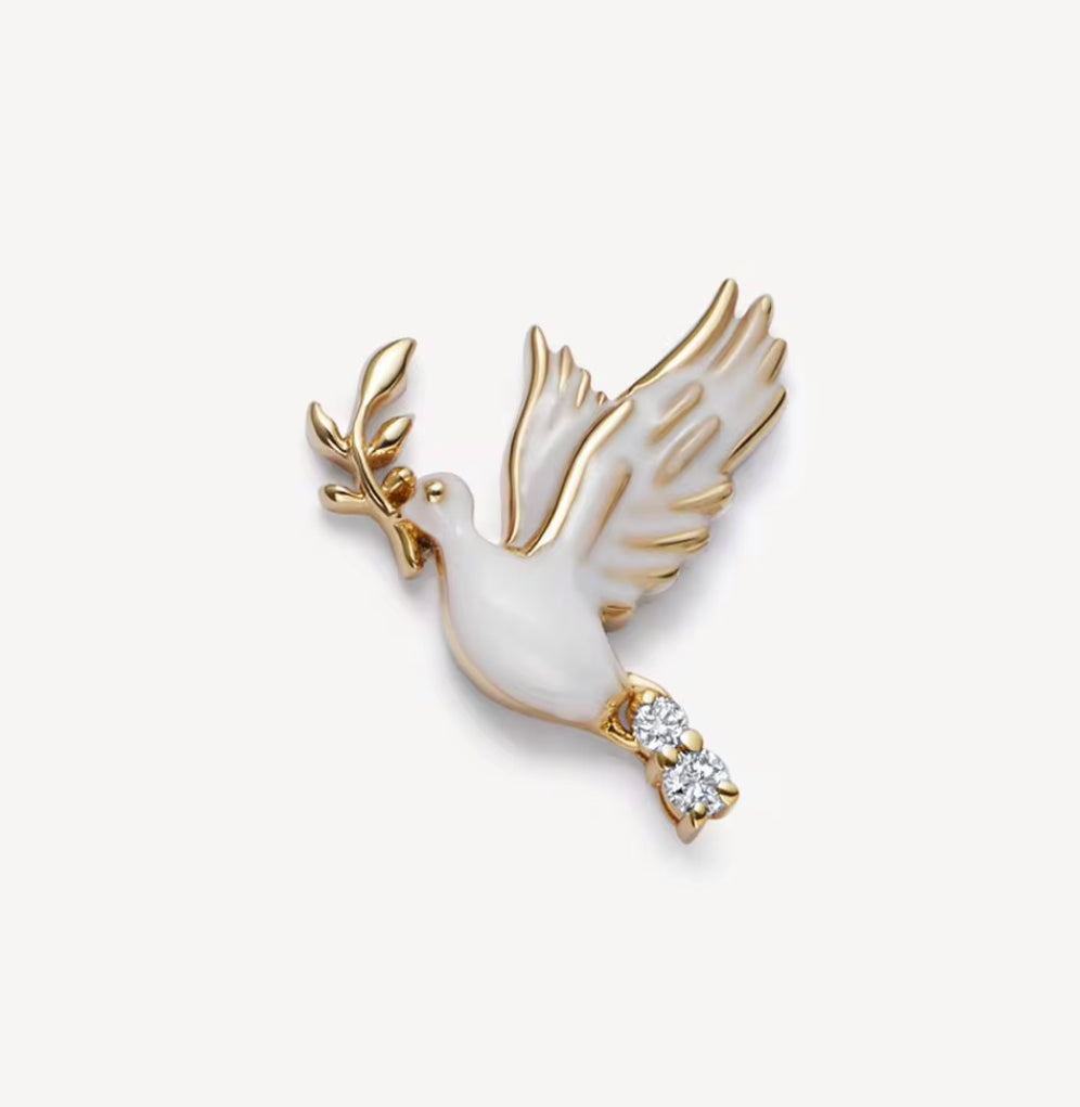 Peace Dove Charm