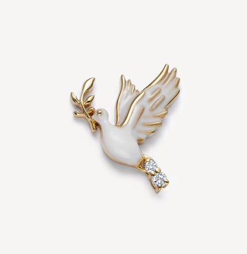 Peace Dove Charm