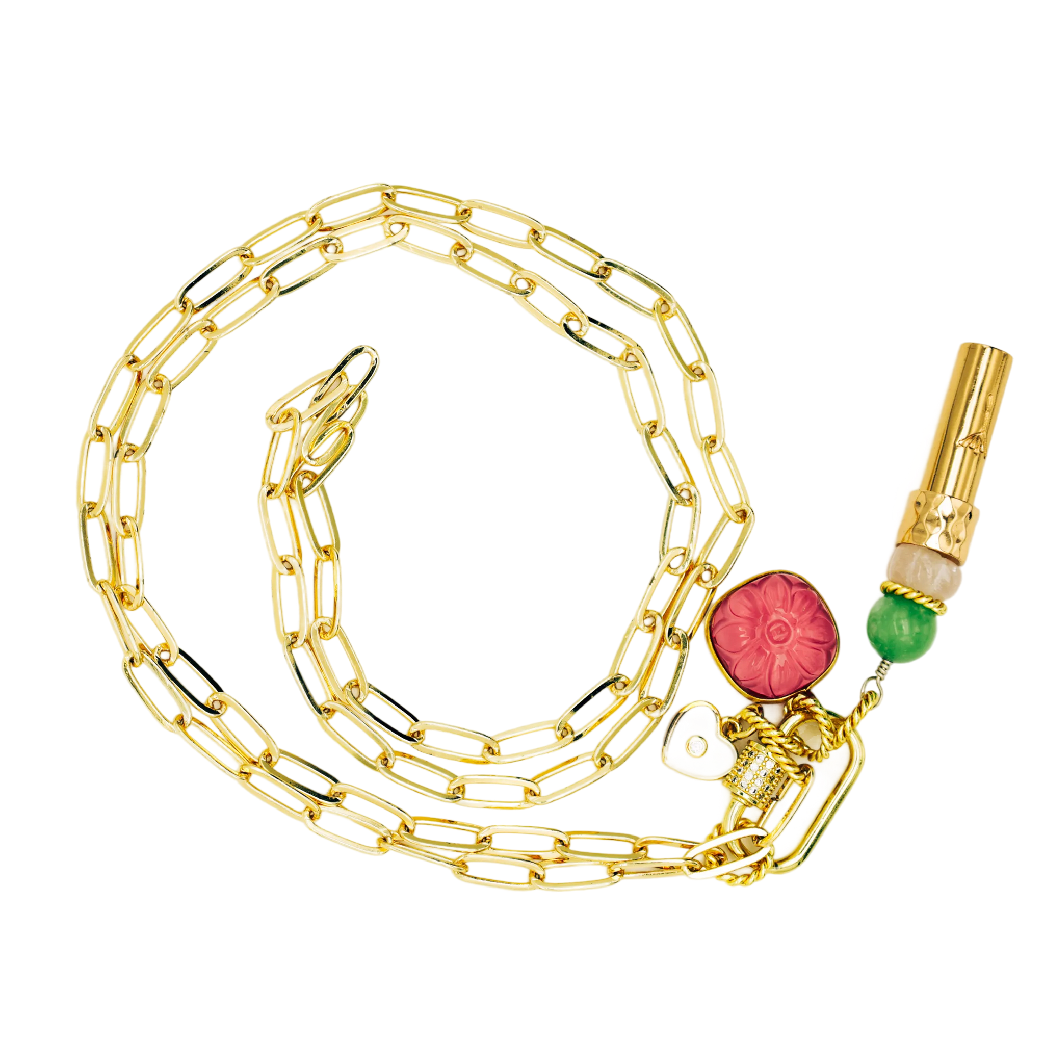 Manifestation Necklace: Paperclip Chain