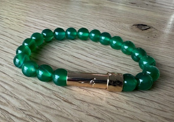 GREEN ONYX - stone of HOPE + COURAGE