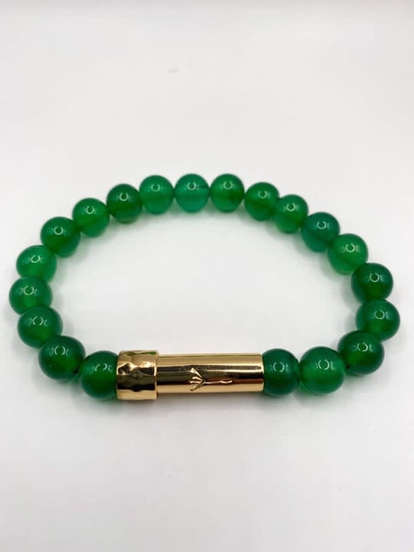 GREEN ONYX - stone of HOPE + COURAGE